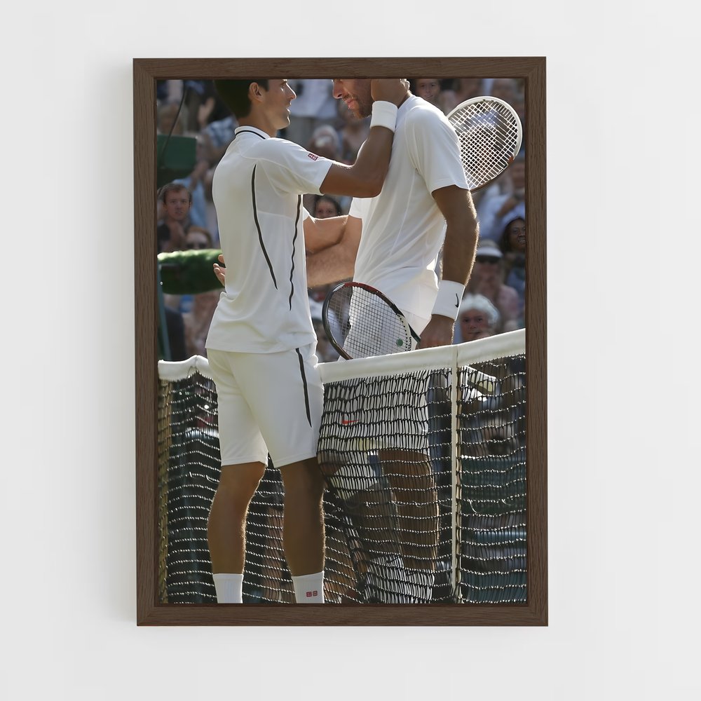 Poster Juan de martin – affiche Tennis (vue 5)